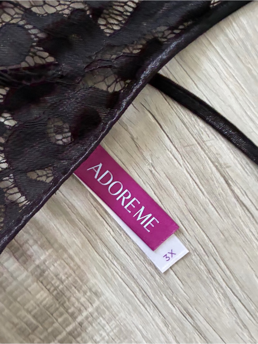 nwot adore me lace lingerie set - Picture 2 of 7